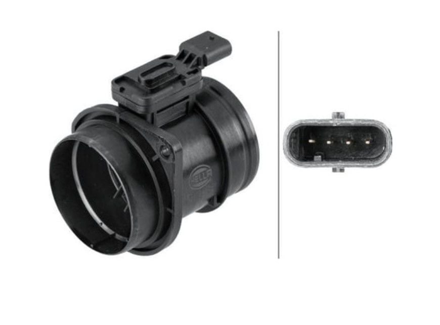 HELLA 8ET358095281 VW Hava Akış Metre ( Debimetre ) 04L906461B
