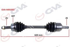 GVA 4491053 Aks Sol Accent 1.5 CRDI 4950025955 / 4950025905