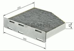 Volvo Aktif Karbonlu Kabin Filtresi Bosch 1987432464