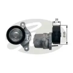 GATES T39189 V kayışı Gergi Rulmanı Kütüklü 1611426580