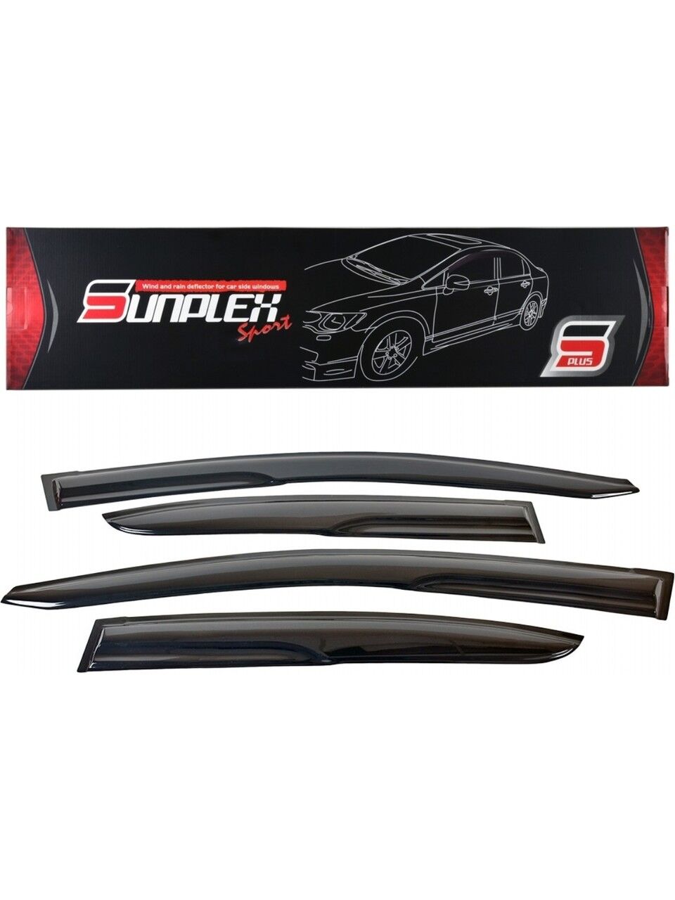 SUNPLEX Sp-S-80 Fiat Egea Cam Rüzgarlığı Mugen 4,lü 2016-2020 Arası