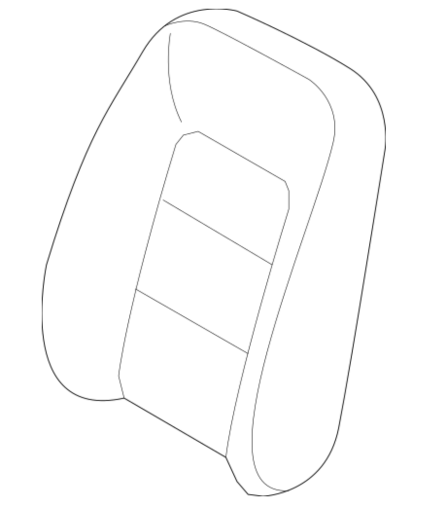 VOLVO Ön Sol Koltuk Sırt Süngeri 31446648 : 31306435