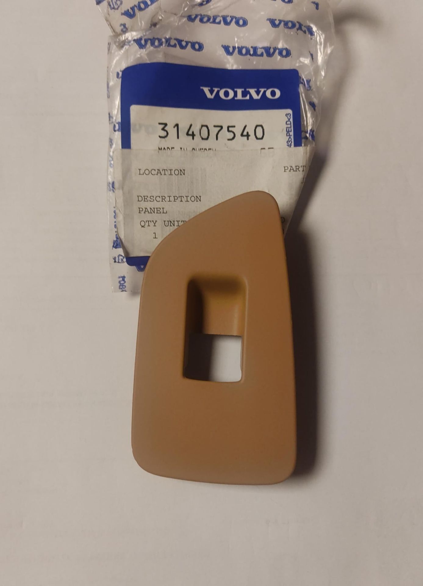 Volvo S90 V90 XC90 Cam Düğmesi Anahtarı Çerçevesi 31407540