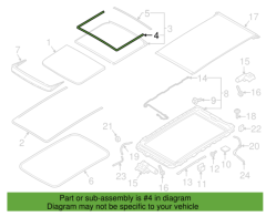 VOLVO Sol Sunroof Fitili 32342701 : 31484660