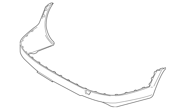 Volvo V90 Arka Tampon Alt Parça 2021 / 31455306