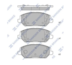 KIA HYUNDAI Fren Balata Seti SP4242