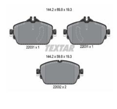 MERCEDES E Serisi W205-213-238 Ön Balata | TEXTAR 2203101 / A0004209703