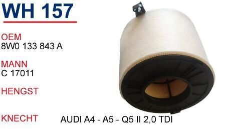 Hava Filtresi  | WUNDER WH157