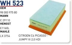 Hava Filtresi | WUNDER WH523