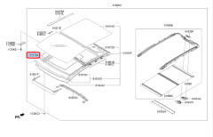 KIA Ceed Sunroof Arka Cam Fitili 81619A2000