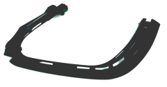 Volvo S90 V90 Arka Sol Egzoz Bakaliti - Braketi 31383305