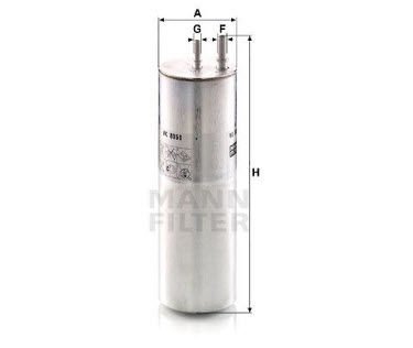 TRANSPORTER T5 Dizel Yakıt Filtresi - MANN WK8058