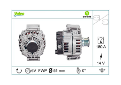 MERCEDES Sprinter Vito 14V 180A Alternatör A0009068802