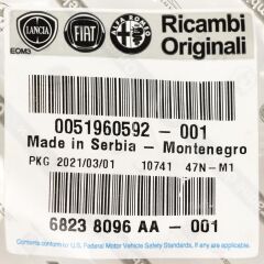 OPAR 51960592 Fiat 500L Arka Tampon Lastik (Sağ)