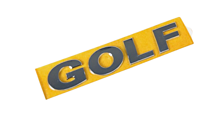 VW Golf 7 Yazı Amblem  75G08536872ZZ