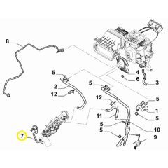 Fiat Ducato Kalorifer Hortumu | OPAR 46861287