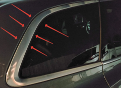 Volvo XC60 Arka Sol Cam Çerçeve Çıtası 32314274 / 31424736