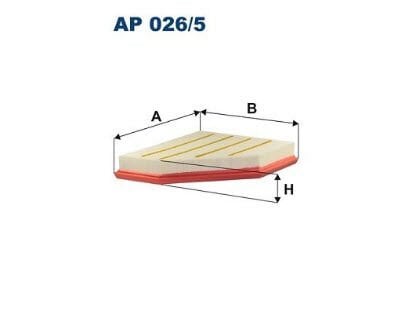FILTRON AP026/5 HAVA FİLTRESİ	 13718580428