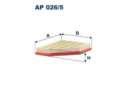 FILTRON AP026/5 HAVA FİLTRESİ	 13718580428